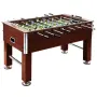 vidaXL Футболна маса, стомана, 60 кг, 140x74,5x87,5 см, кафява, снимка 1