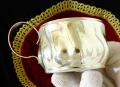 Посребрена чаша за кафе Art Nouveau. , снимка 4