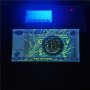 БЕЗПЛАТНА ДОСТАВКА! Специална банкнота 1 Биткойн със защитни елементи, сериен номер, холограмен стик, снимка 2