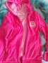 Детско розово плюшено яке , снимка 1 - Детски анцузи и суичери - 37688192