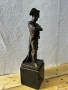 АВТЕНТИЧЕН БРОНЗ: Статуетка "Наполеон" – Émile Guillemin, Леярна "Fonderie des Bords de Seine", 2.5 , снимка 1