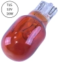КРУШКА W16W 16W 12V AMBER ОРАНЖЕВА, снимка 1