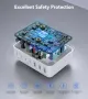 USB C 7-портов адаптер, бързо зарядно, 180 W за MacBook Pro/Air iPad Pro iPhone Galaxy S23 Note 20, снимка 3