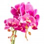Изкуствена декоративна орхидея в саксия, 50 см, снимка 2