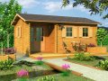 Сглобяеми дървени преместваеми къщи масив 22м2 - дървени бунгала масив, снимка 1 - Строителни материали - 44197306