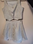 Комплект пола и елек с френска дантела , снимка 3