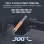 ANYCUBIC Kobra 3 хотенд 3D принтер екструдер V5 J-образна печатаща глава със силиконов чорап 0.4 мм , снимка 3