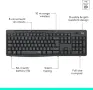 Нова Logitech MK295 Silent Wireless Mouse & Keyboard Combo, снимка 7