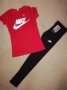 Nike дамски комплекти клин и тениска реплика, снимка 3