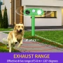 Animal Repeller Соларен репелент за животни, ултразвуков репелент за къртици за външна употреба със , снимка 4