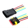 Водоустойчива букса за МПС 4 пина 12V 24V, снимка 2