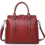 Дамска чанта Естествена кожа Bordo 1002, снимка 1