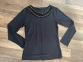 велурена блузка, снимка 1 - Блузи с дълъг ръкав и пуловери - 28298102