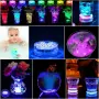 Комплект 4 водоустойчиви LED лампа лампи с дистанционни, снимка 5