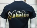 Нова мъжка тениска със ситопечат на музикалната група SABATON - Heroes on tour, снимка 5