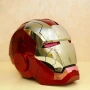 Marvel Моторизирана маска Iron Man MK5 1:1 с гласова команда Роботизирана каска Железния човек, снимка 2