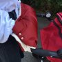 Маншон Ръкавица ръкавици за бебешка количка с пух водоусточиви, снимка 6