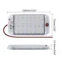 Интериорна LED лампа 48 LED 9V до 90V, снимка 3
