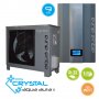 Инверторна термопомпа въздух-вода Crystal Aqua Aura II 9S, 9 kW, снимка 1 - Климатици - 39979921