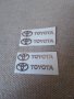 ***ТОП*** Хром релефни надписи стикер с емблеми Тойота Toyota 4.8 см х 0.6 см  кола автомобил , снимка 3