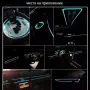 Синя интериорна LED лента 1 метър 12V, снимка 6
