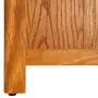 vidaXL Библиотека с 7 рафта, 60x22x200 см, дъбов масив, снимка 3