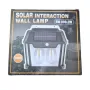 Стенна лампа с 1,2  или 3 LED крушки, сензор за движение и фотоволтаичен панел за външна употреба, снимка 9