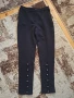 Черен еластичен панталон М, снимка 2