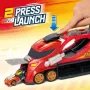 Нов T-Racers Thunder Truck – Камион със стартер и ексклузивна кола за деца, снимка 6