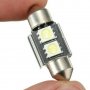 3000045974 Комплект сулфидни крушки 31MM 269 2 LED Canbus Festoon Bulb, снимка 2