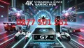 Нова G7 Android 40,000 игри 15000 канала 14 Игрова конзола и tv box в едно Plus Gaming TV Box , снимка 1