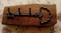 Закачалка от дърво (дървена закачалка) за механа в битов / винтидж стил, снимка 7
