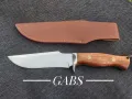 Висококачествен ръчно изработен нож с кожена кания,LN411, снимка 2