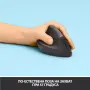 Logitech Lift Left е ергономична вертикална безжична мишка за лява ръка, снимка 3