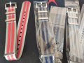 Луксозни каишки NATO 22mm   Каишката  с   червеното  райе е продадена , снимка 2