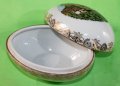 Френски Порцелан Яйце Кутия Limoges porcelain, снимка 4