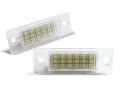 LED Диодни Плафон Заден Рег. Номер Светлини VW Touran Jetta Passat Caddy Golf Plus T5 SKODA Superb, снимка 1