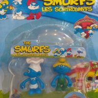 Комплект с фигурки на Смърфовете (The Smurfs), снимка 1 - Фигурки - 40206811