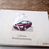 Mercedes-Benz C-Klasse/C-Class 2001г. - комплект оригинални упътвания., снимка 2 - Аксесоари и консумативи - 34153412