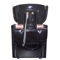Комплект измивна колона и фризьорски стол в Розово и Черно, снимка 5 - Друго оборудване - 32136747