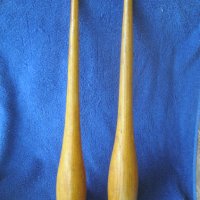 Стари дървени бухалки за художествена гимнастика, снимка 1 - Антикварни и старинни предмети - 40743642