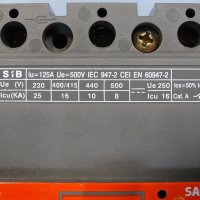 автоматичен прекъсвач ABB Sace Isomax S1 B125 Circuit Breaker, снимка 5 - Резервни части за машини - 37523176