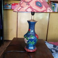 ретро нощна лампа , снимка 1 - Антикварни и старинни предмети - 44729281