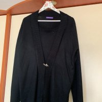 Блуза-жилетка р-р 3XL, снимка 2 - Блузи с дълъг ръкав и пуловери - 31549872