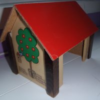 дървена детска къща / комплект дървени къщички , снимка 7 - Други - 32198186
