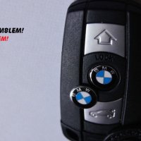 Малка лепяща емблема BMW емблемка БМВ лого синьо бяло Значка лепенка за ключ за дистанционно 11 мм с, снимка 14 - Аксесоари и консумативи - 29619602