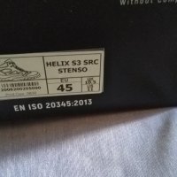 Маркови  работни обувки маратонки Stenso Helix S3 SRC antishok oil resistant antistatic №45  UK10,5, снимка 3 - Маратонки - 40876854