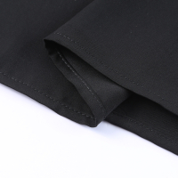 Дамска блуза в черно с къс ръкав и ефектна бродерия, снимка 12 - Други - 44741202