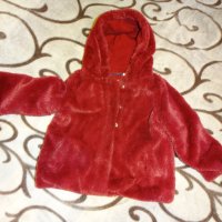 Красиво пухкаво палтенце 104см. / 4 год., снимка 2 - Детски якета и елеци - 32149257