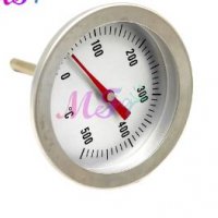 Термометър за фурна, камина, барбекю,  и пещ със сонда  до 500 градуса по Целзий5,2 см шиш, снимка 1 - Други инструменти - 39988743